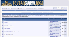 Desktop Screenshot of cougarguard.com